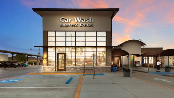 Solárna umývarka áut