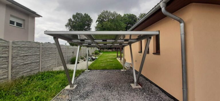 Solárne carporty: Dvojitý zisk z parkoviska